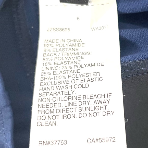 Jantzen marine swimsuit - Picture 9 of 9